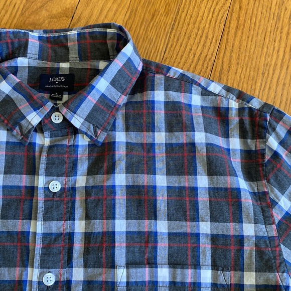 Men’s J Crew plaid button up